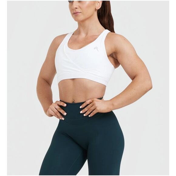 Oner Active White Unified Layered Sports Bra Size S - Picture 1 of 9